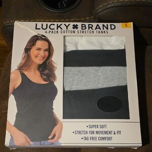 Lucky Brand Black and Gray Tank Set